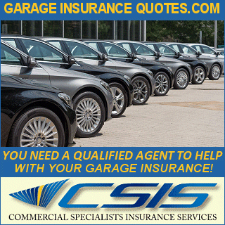 Garage Insurance Quotes.com - Low cost California garage insurance, car dealer insurance, used car lot, auto repair shop insurance quotes from CSIS Insurance Services, Inc.